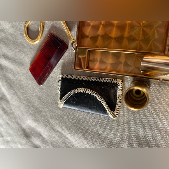 Incredible Vintage Mother Of Pearl Evening Bag-Never Been Used!! NWOT!! - Picture 10 of 16